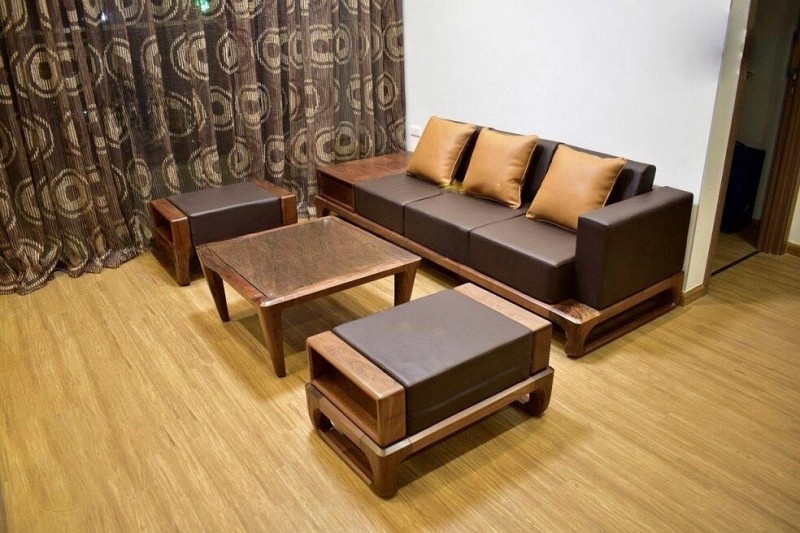 sofa gỗ sồi nga có nhiều đặc điểm nổi bật