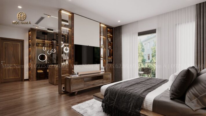 Không gian phòng ngủ thoải mái, tối ưu