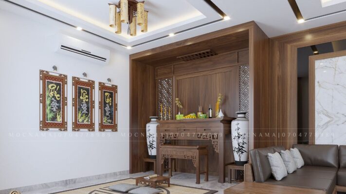 Phòng thờ trang trọng
