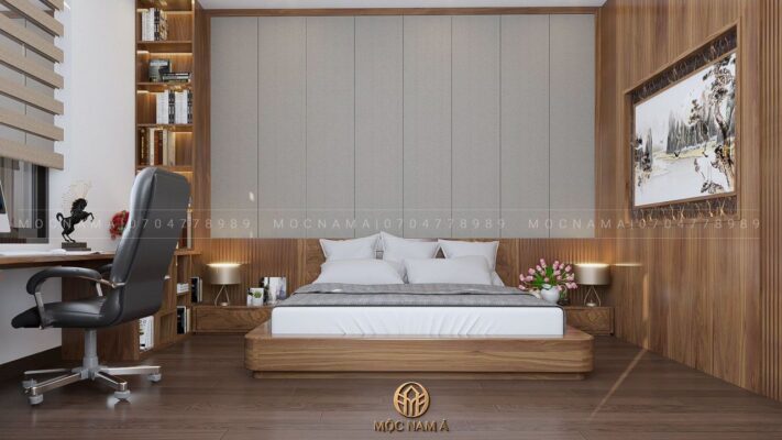 Thiết kế nội thất phòng ngủ sang trọng